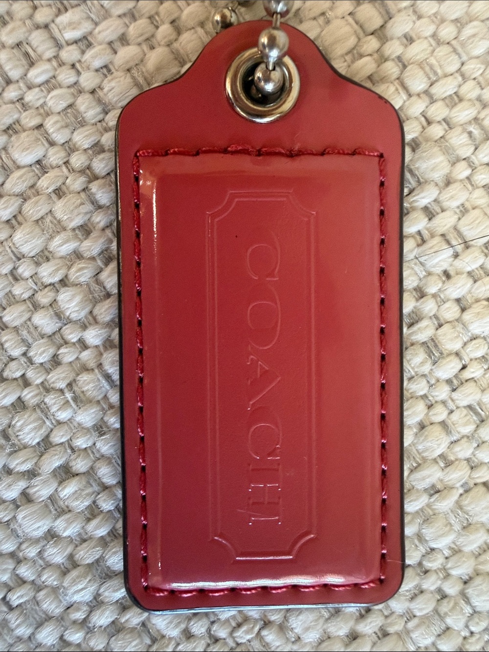 Coach Light Pink and Dusty Rose Hang  Tag Duo - Picture 3 of 11